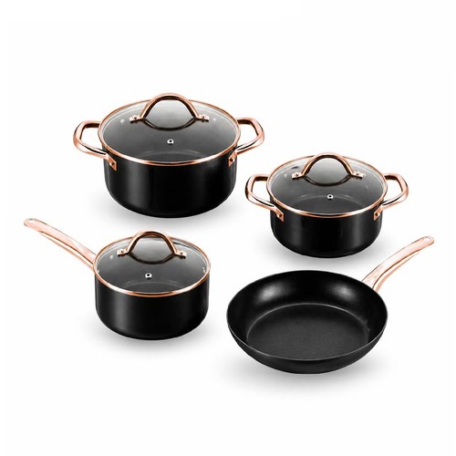 Teiliges kochset topf pfanne - 7-teiliges,