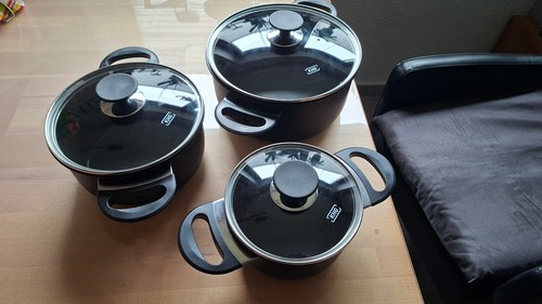 Kochtopfset khg teilig aus - 6-teilig,