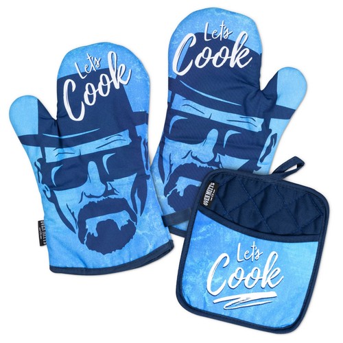 Let cook ofenhandschuhe set - ofenhandschuhe,