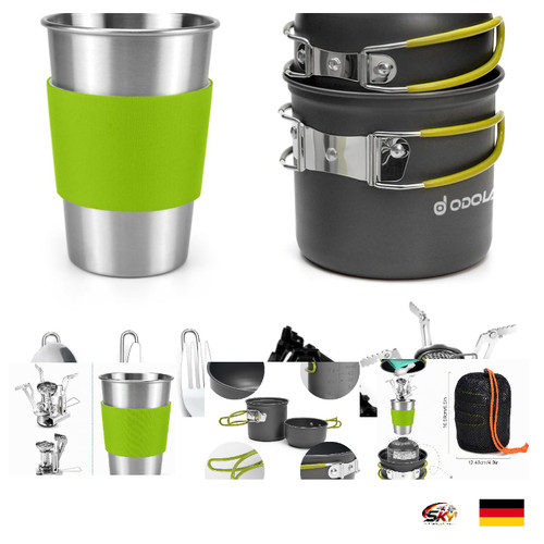 Campingkochset teilig alu - campingkochset,