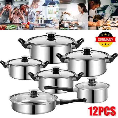 12tlg set topfset kochset - 12tlg-set,