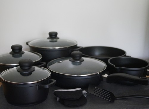 Teiliges kochtopf set - kochtopf,