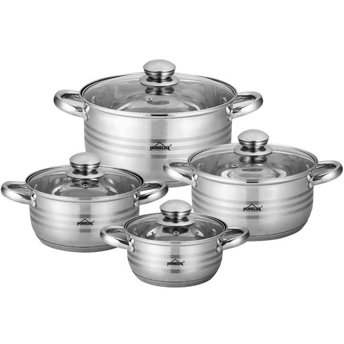 Teilig kochtopfset induktion - 8-teilig,