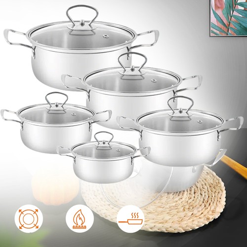 Kochtopf set topfset - 5x, aus